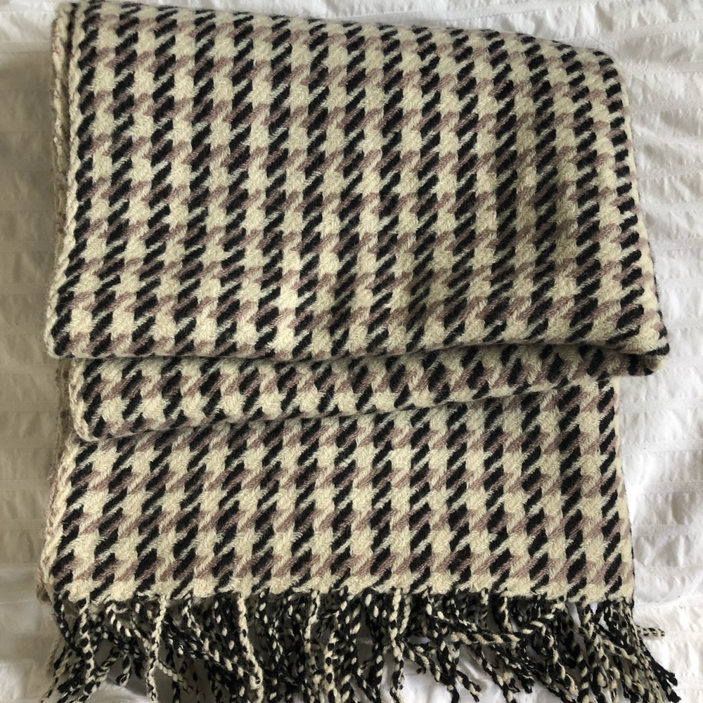 J. Crew Herringbone Wool Scarf